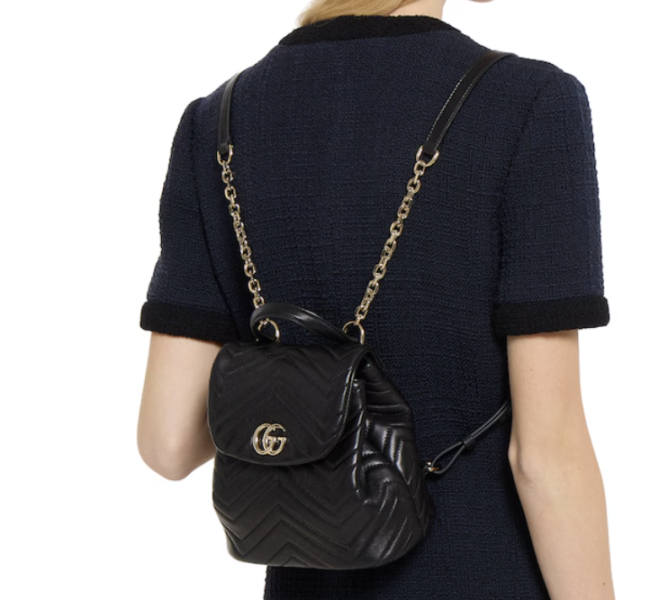 Zaino Mini in Pelle Nera