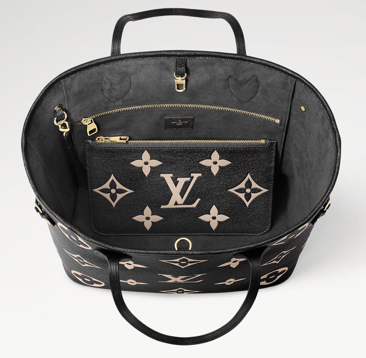 Borsa shopper Monogram Nero
