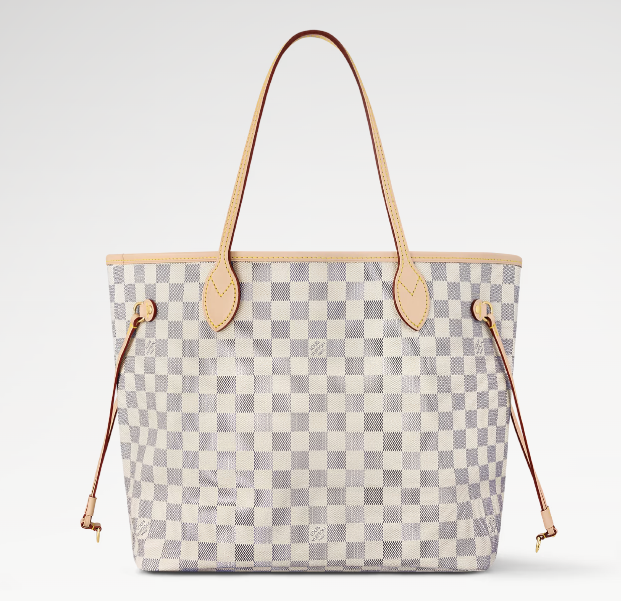 Borsa a mano in tela damier