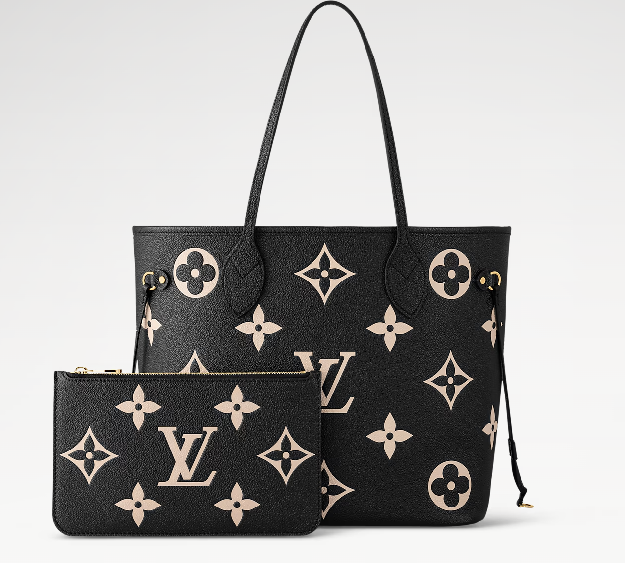 Borsa shopper Monogram Nero