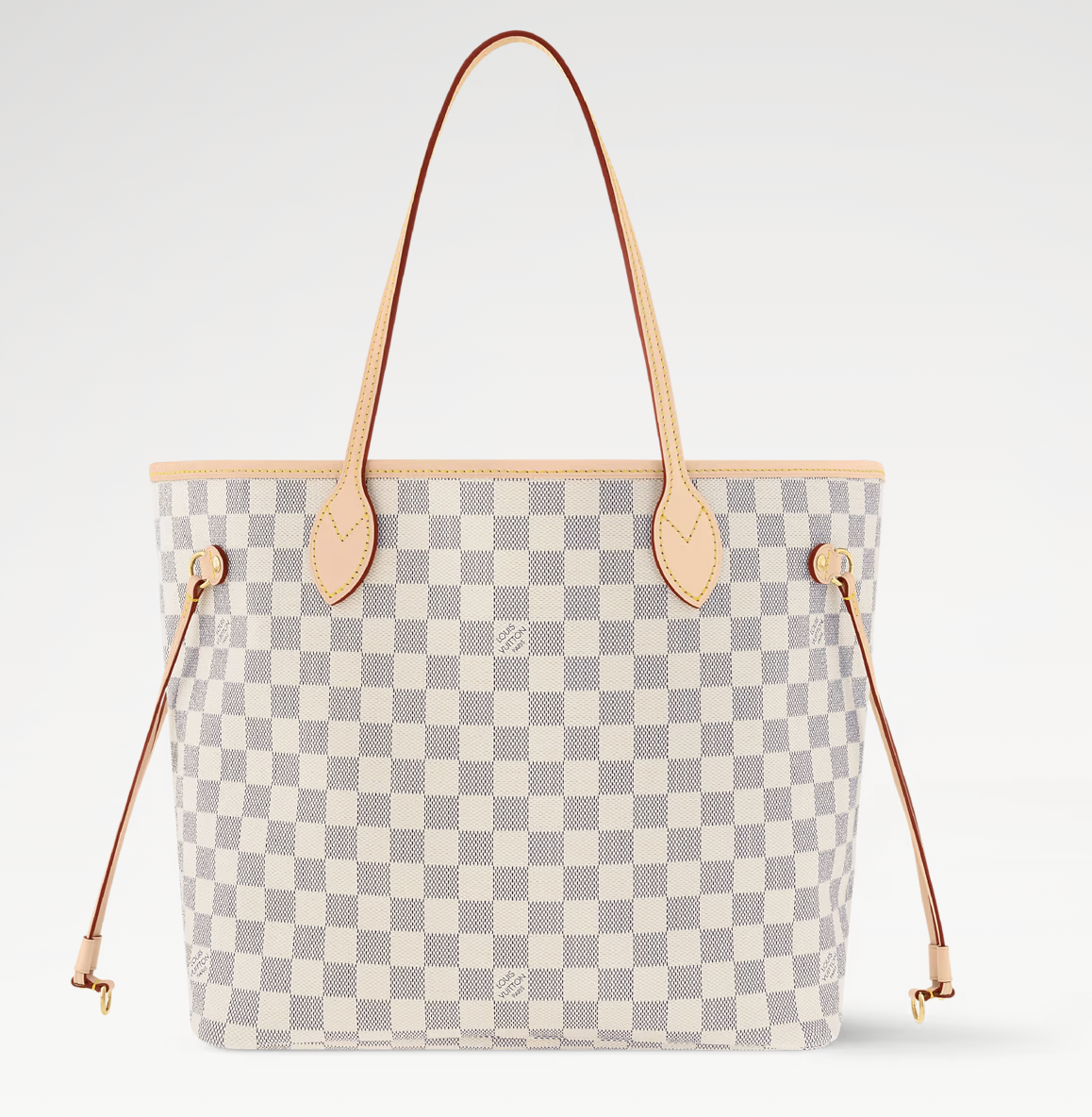 Borsa a mano in tela damier