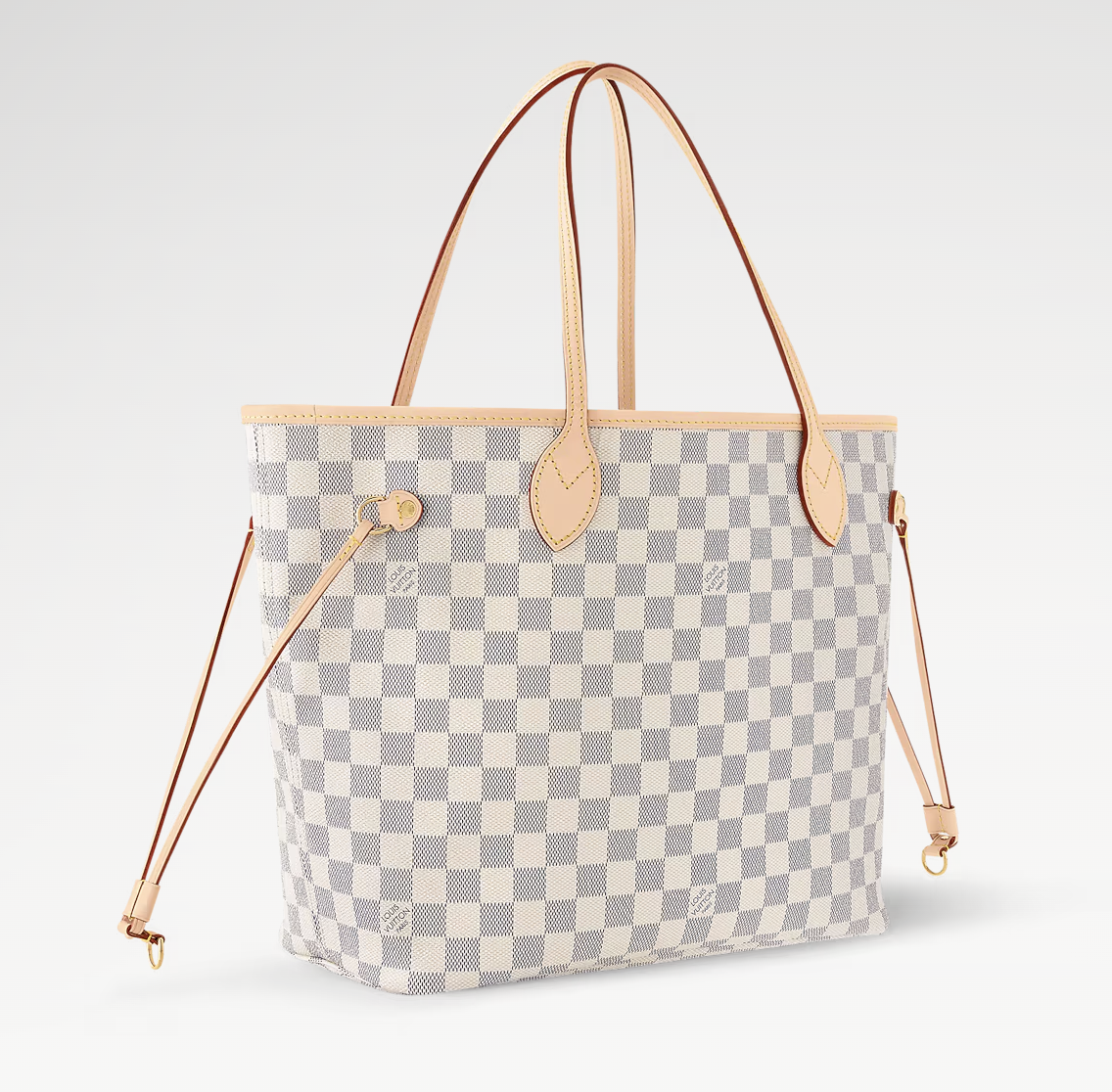 Borsa a mano in tela damier