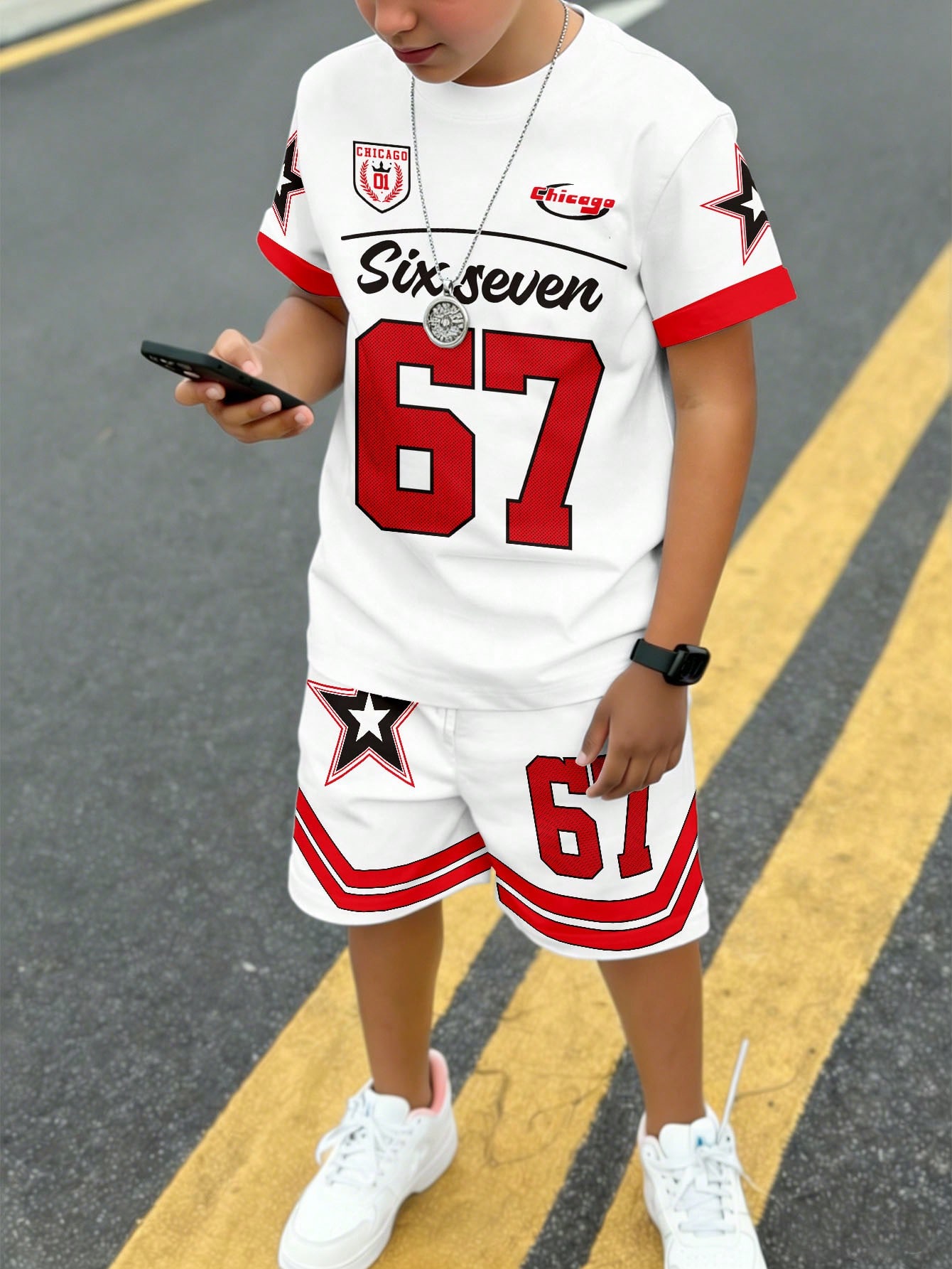 Kids Sports Jersey Set