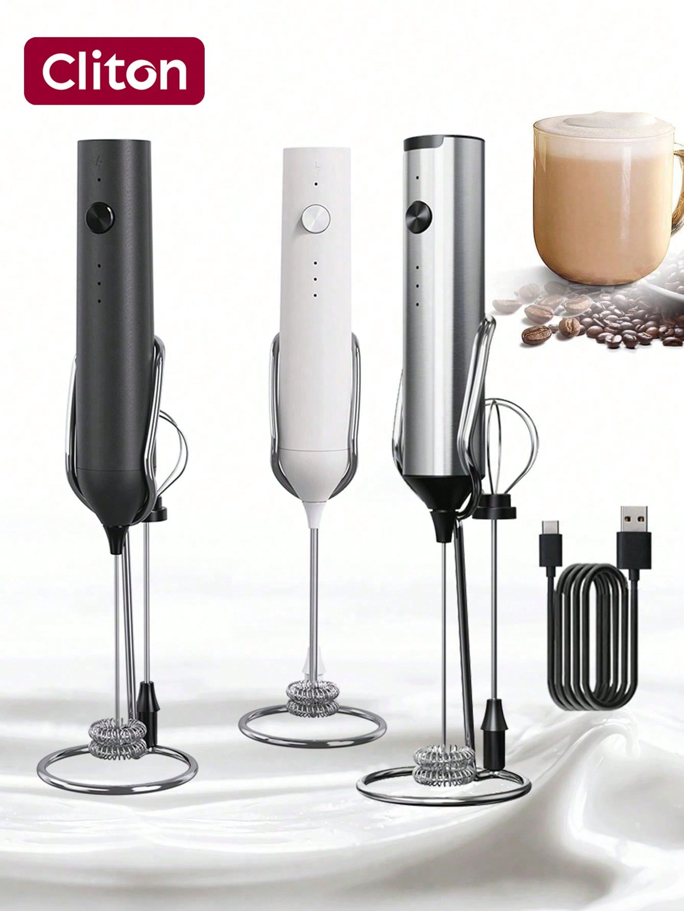 Cliton Electric Milk Frother