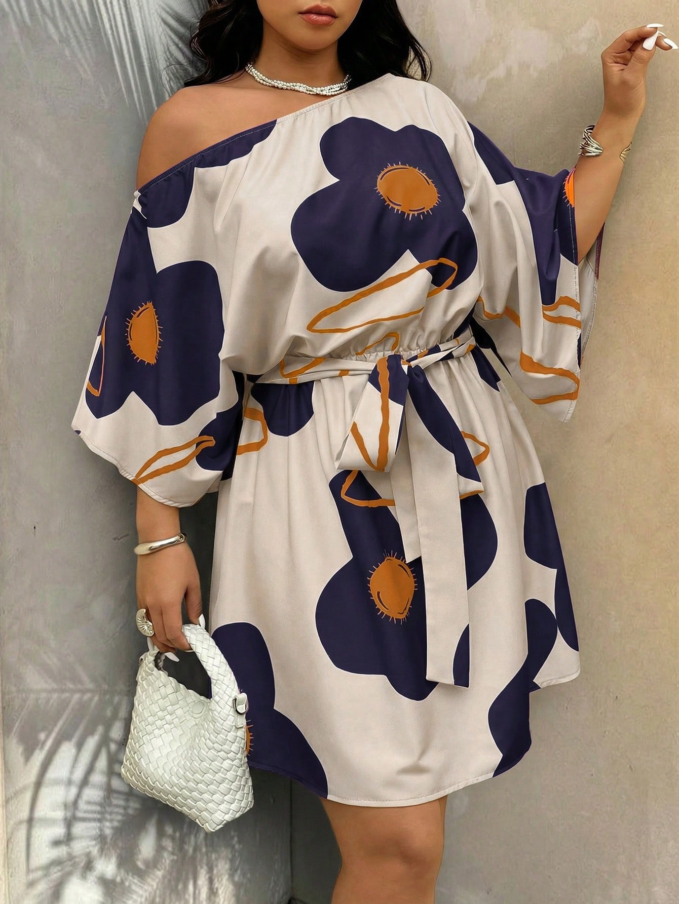 Floral Off-Shoulder Dress