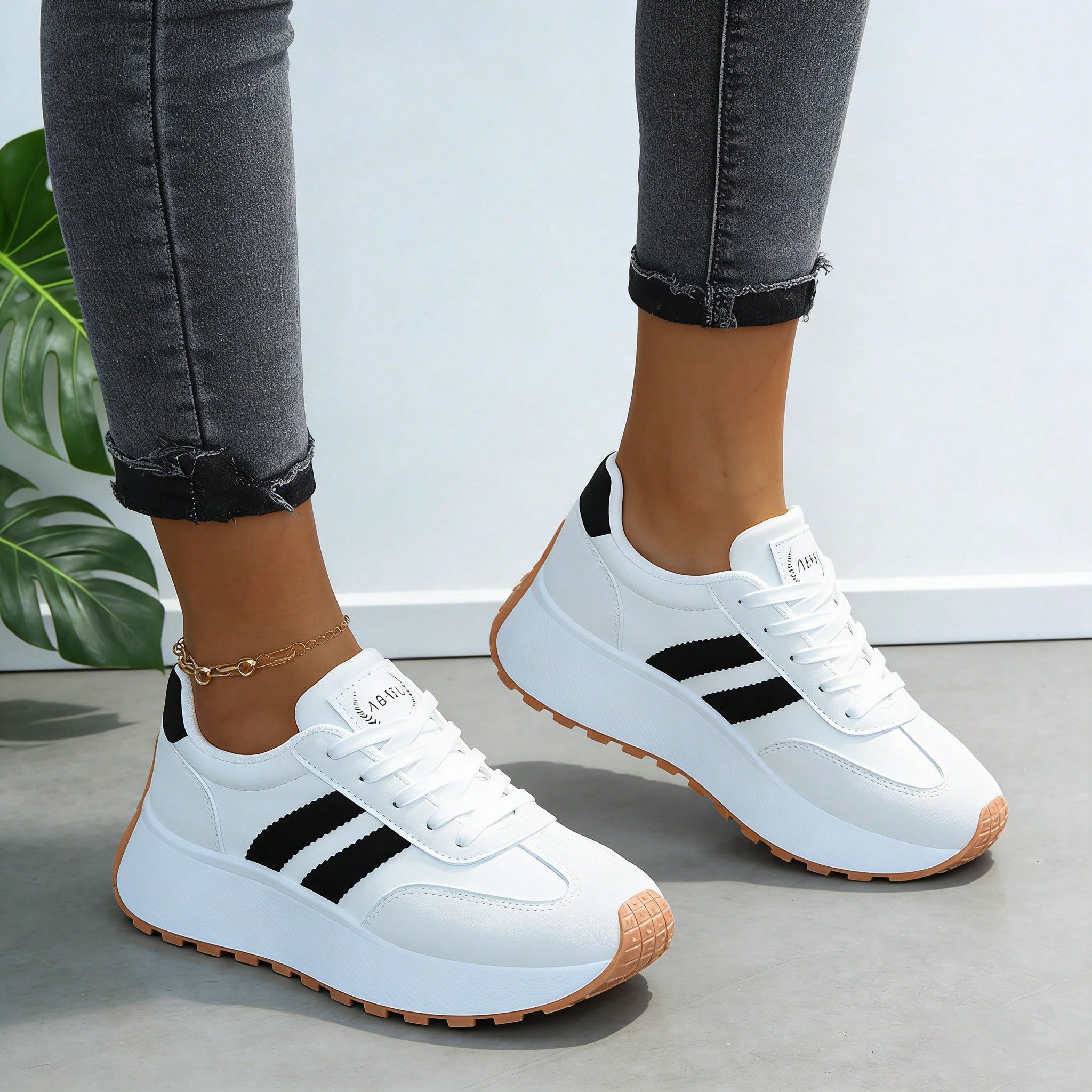 White Casual Sneakers