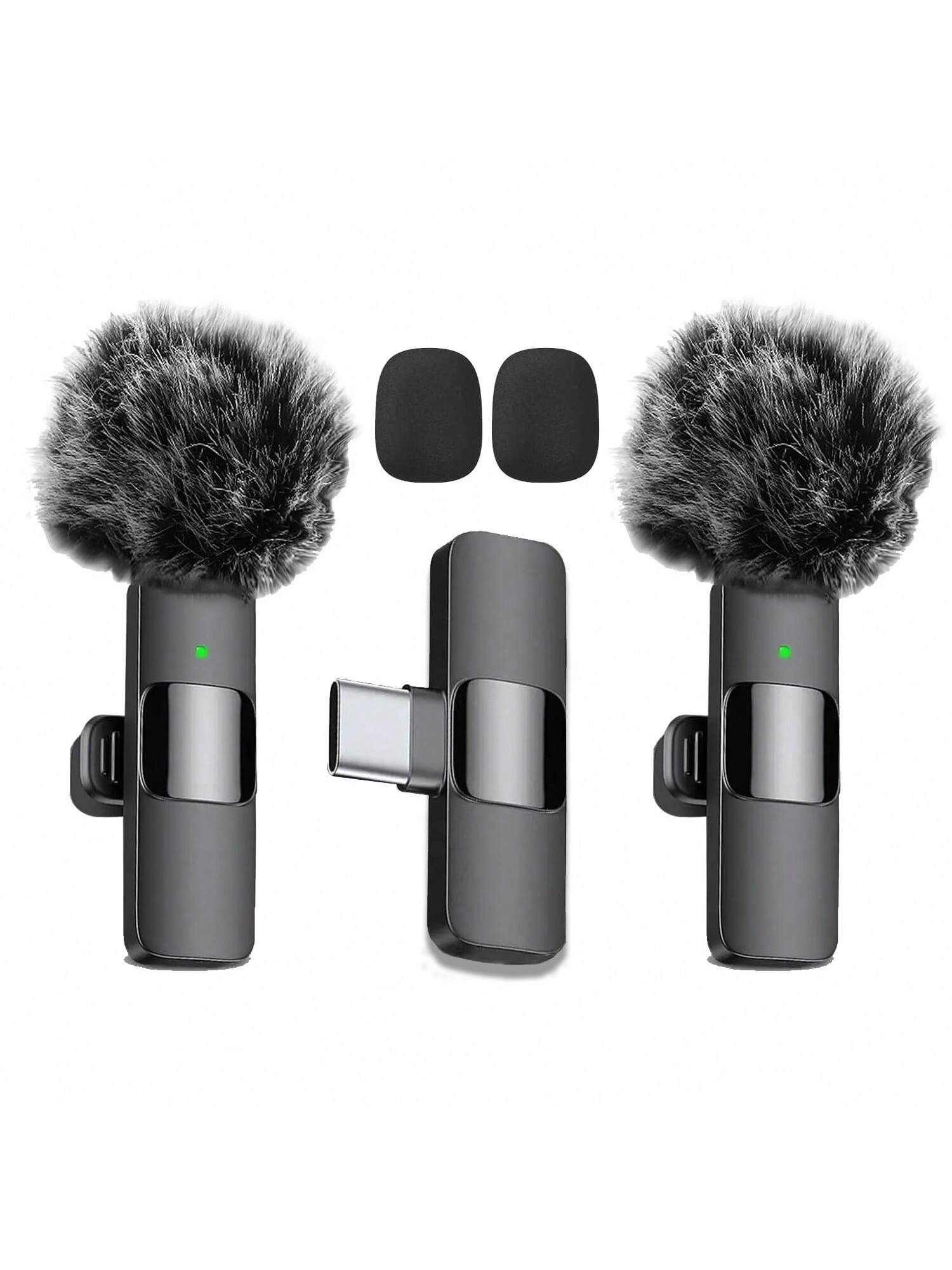 Wireless Lavalier Microphone Set