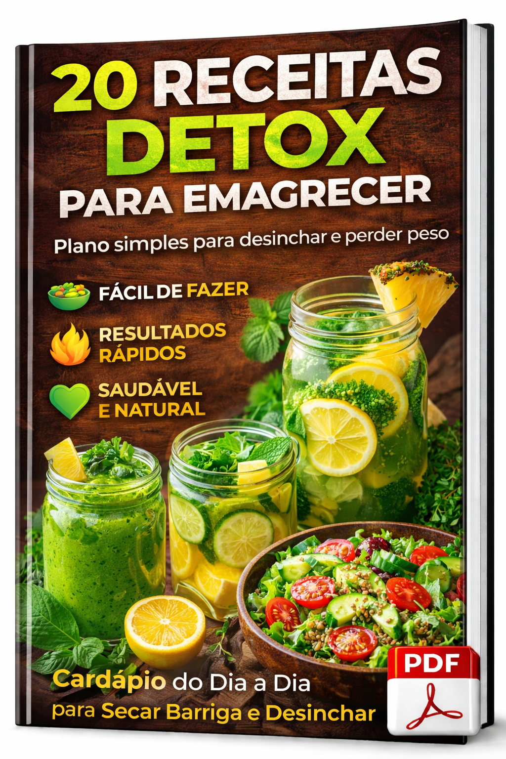 20 Receitas Detox para Emagrecer