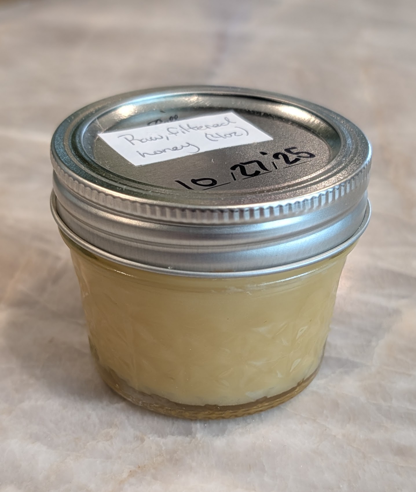 Homemade Honey Jar
