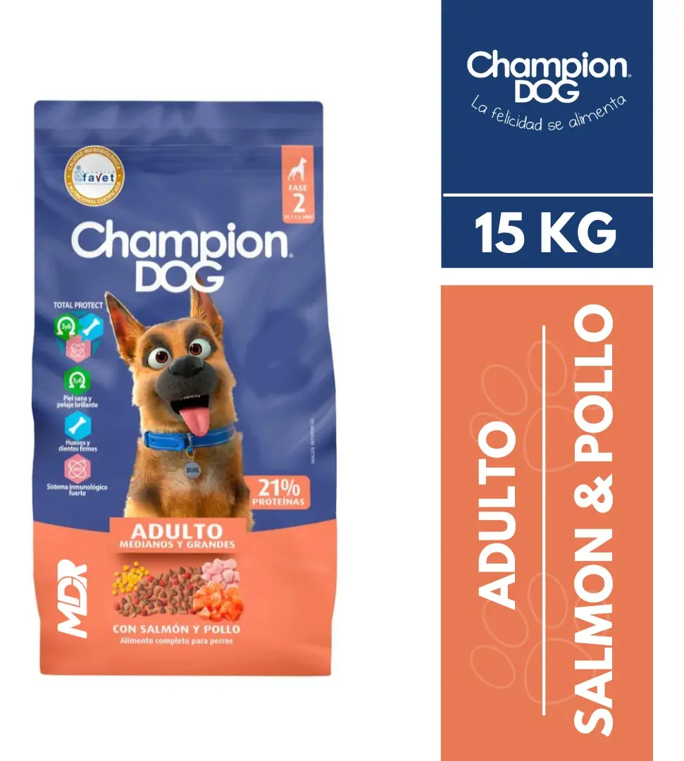Champion Dog Adulto Salmón & Pollo 15 kg