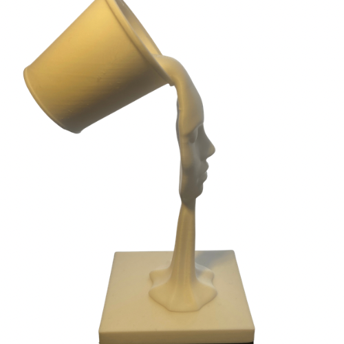 Escultura, o derramar da vida!