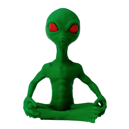 Alien Meditando 