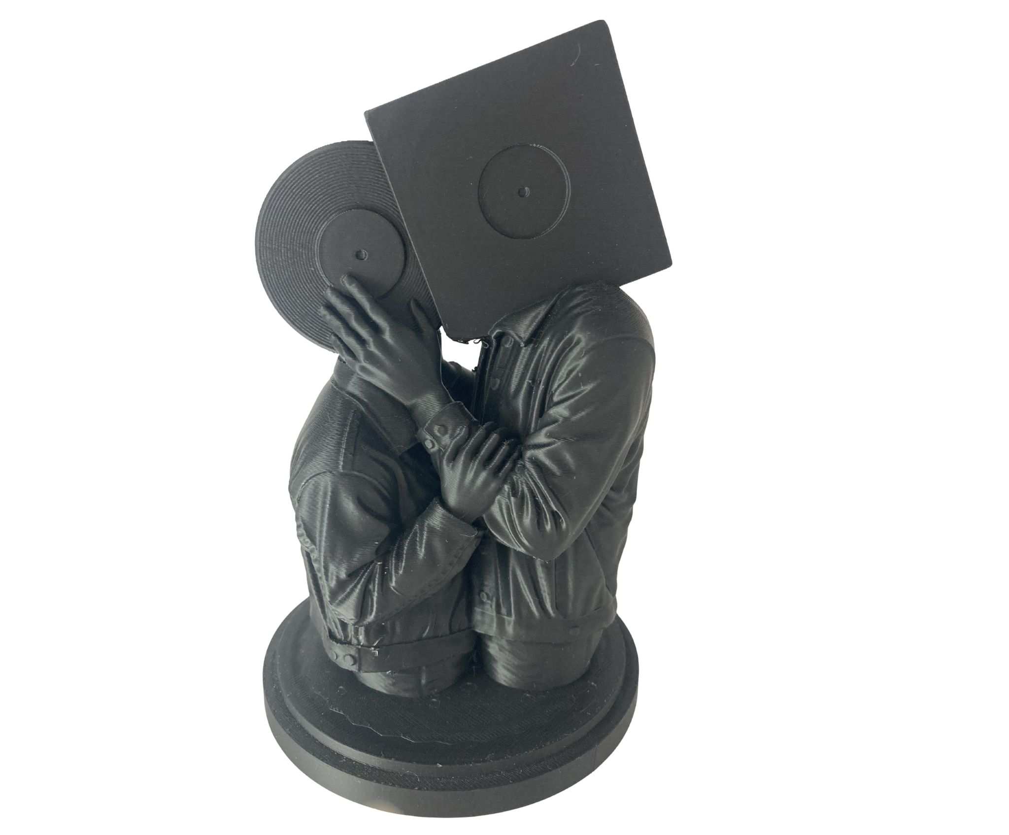 Escultura Beijo Moderno