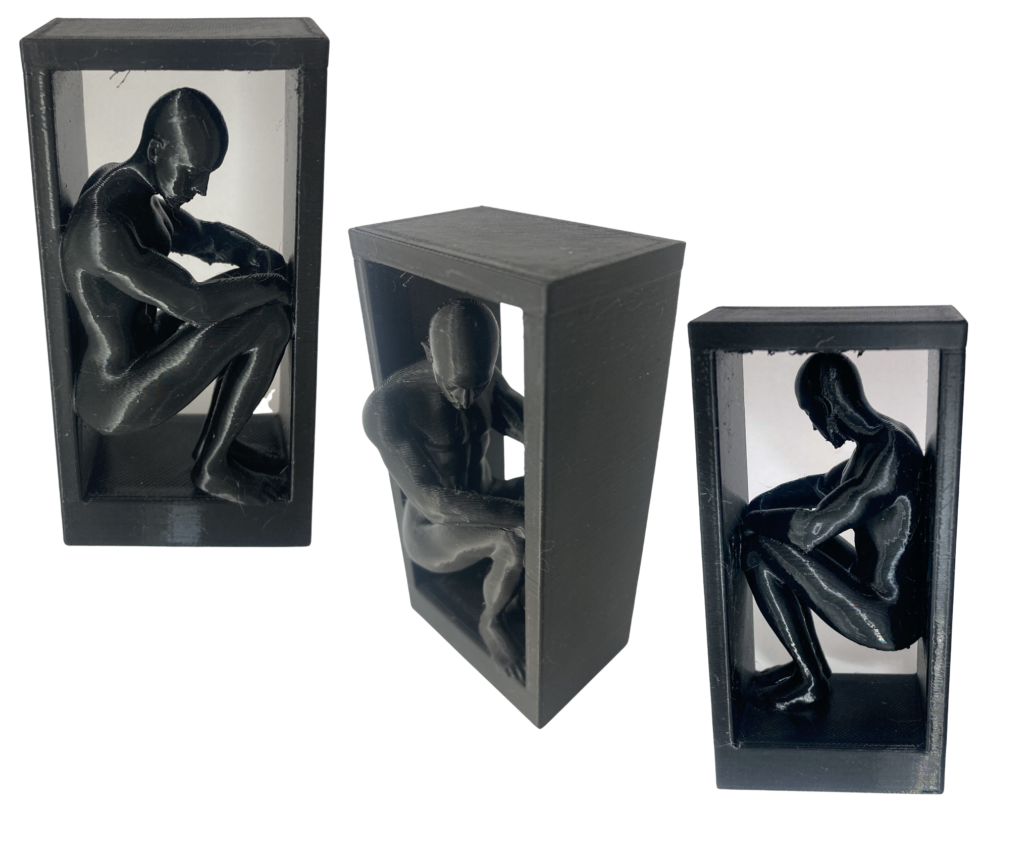 Escultura Contemplativa em Caixa