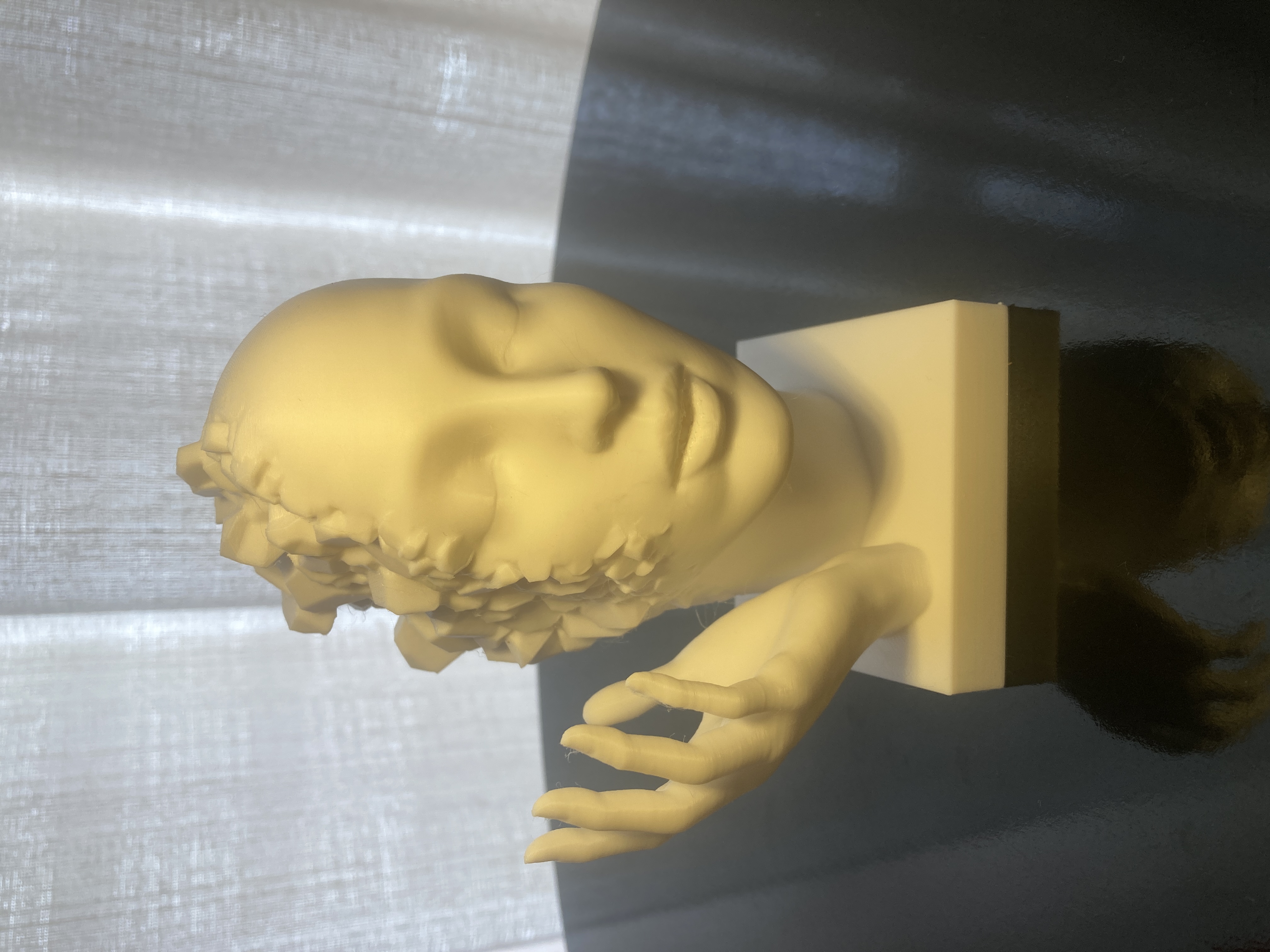 Escultura Cabeça Abstrata