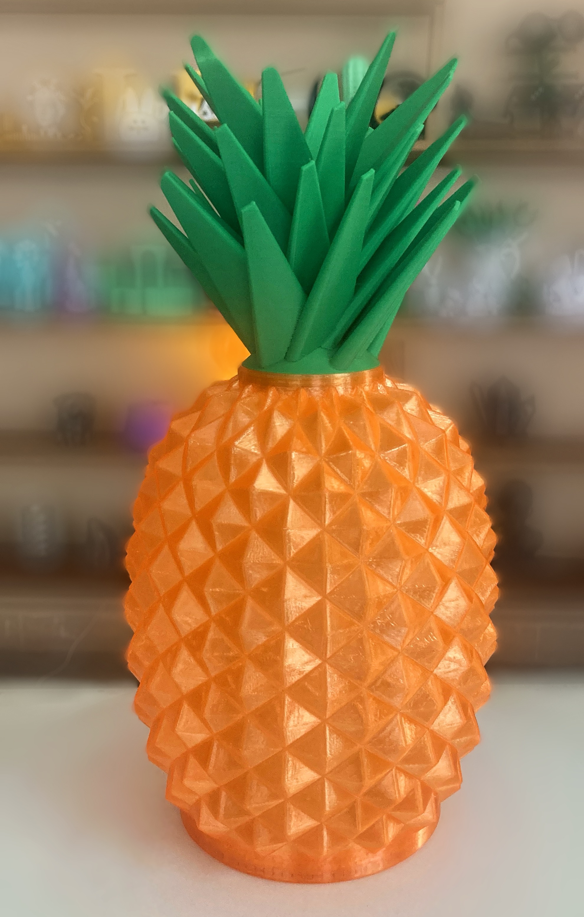 Luminária Abacaxi Decorativo
