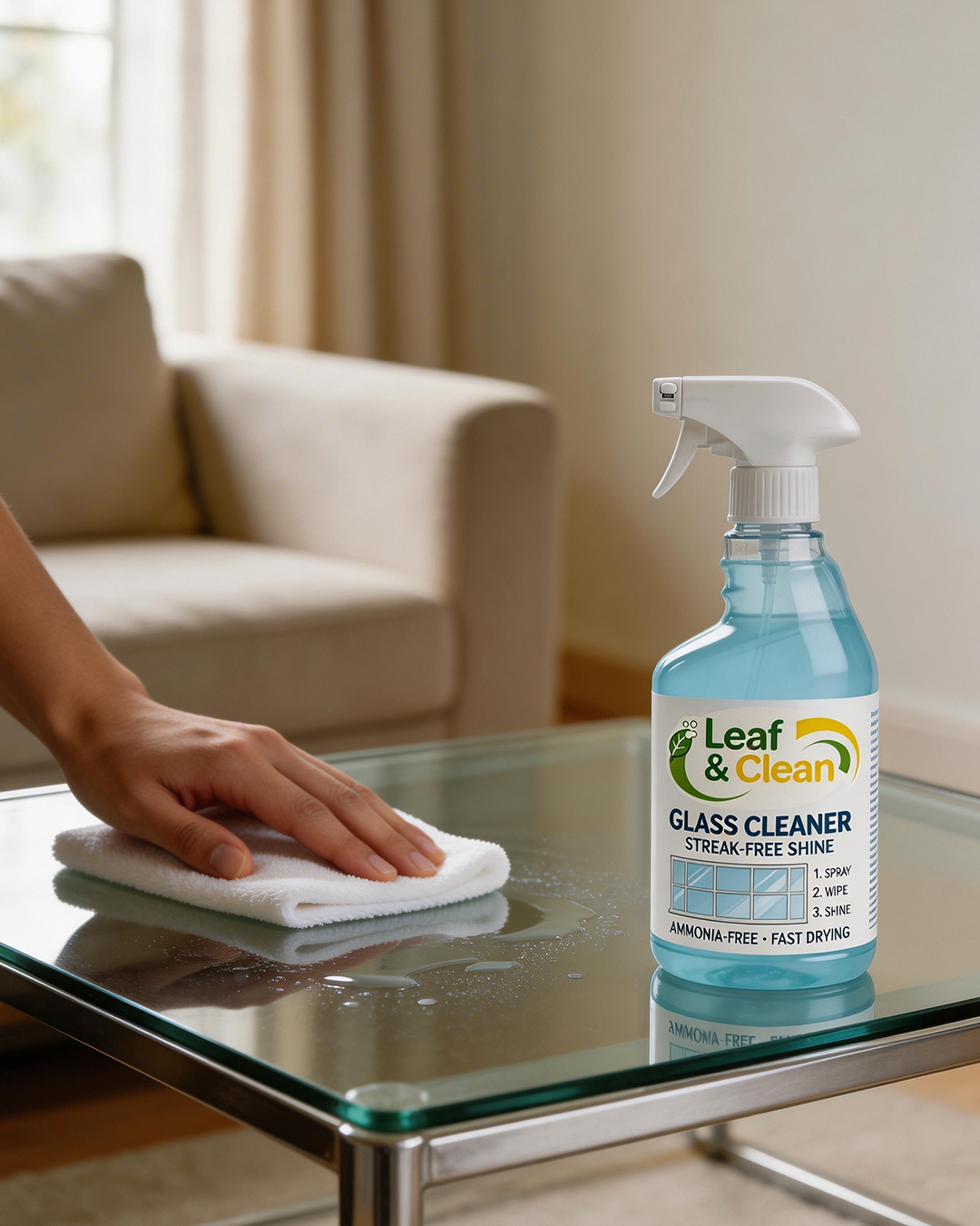 Leaf & Clean | Glass Cleaner