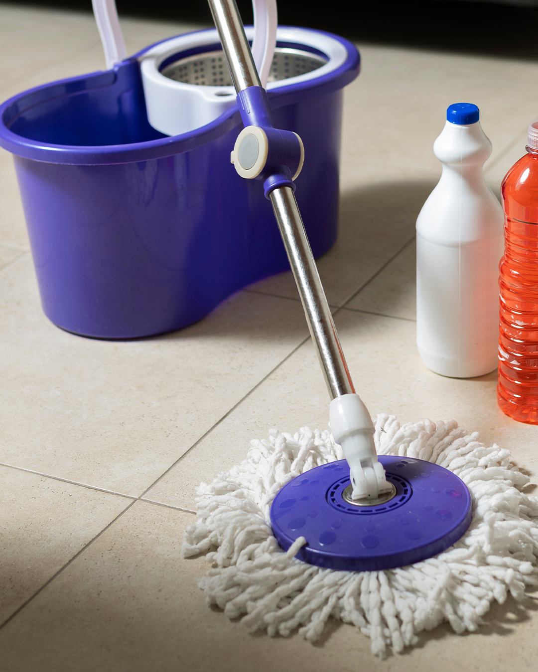 Spin Mop Cleaning Set