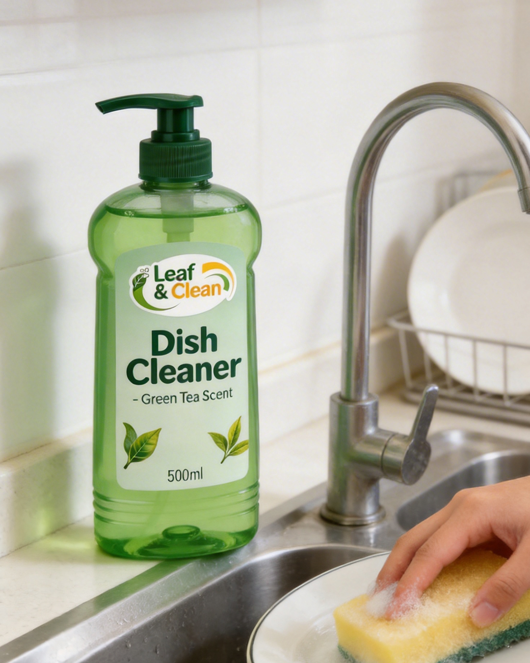 Leaf & Clean | Green Tea Dish Cleaner