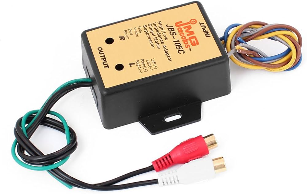 JMD JBS-105C High to Low Impedance Adapter