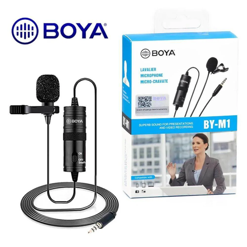 BOYA BY-M1 Lavalier Microphone