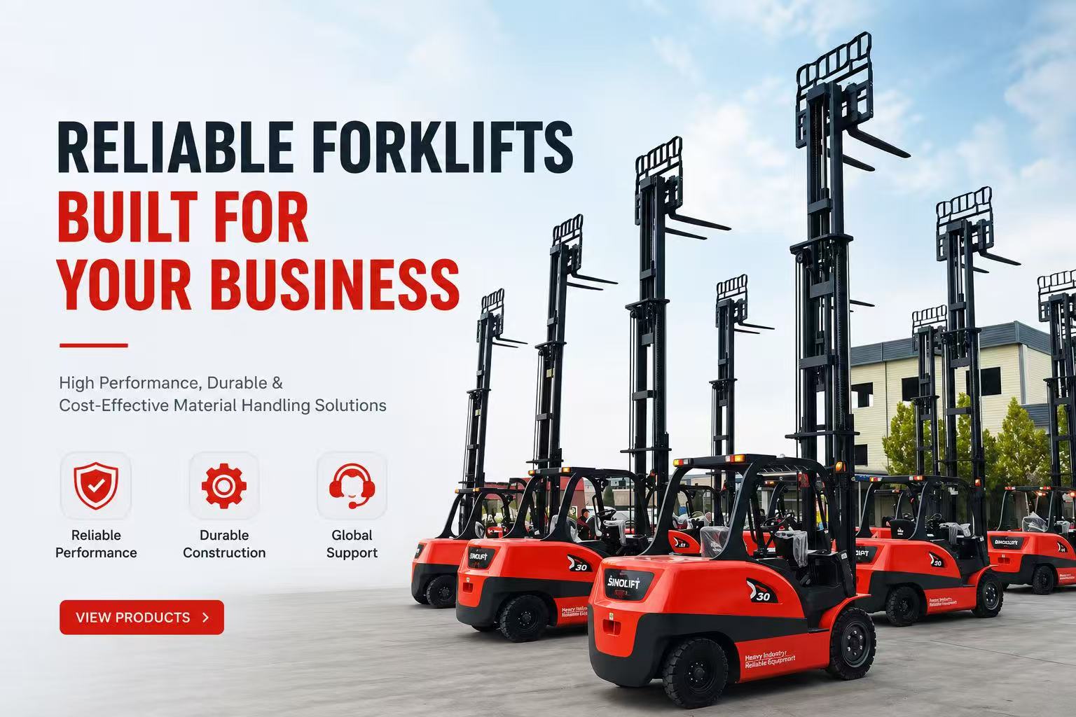 Heavy-Duty Forklift