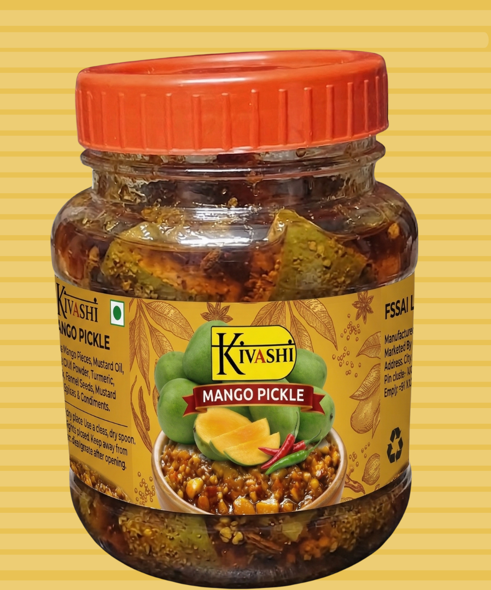 Kivashi Mango Pickle – Homemade, Tangy & Spicy