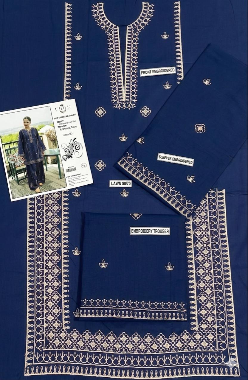 Lawn 2 Piece (Embroidered Summer Collection)