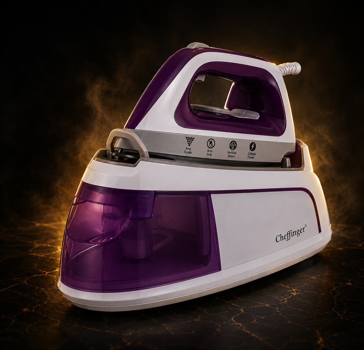 Cheffinger Steam Iron with Steam Generator – 2250W