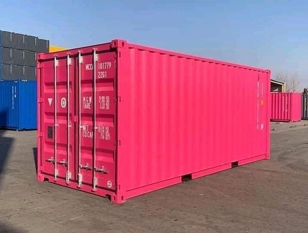 20ft Pink Shipping Container