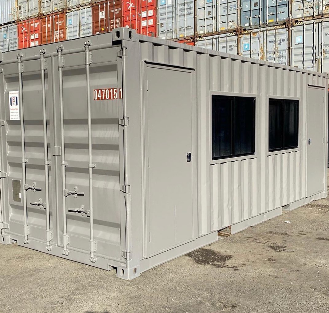 Modified Shipping Container Office