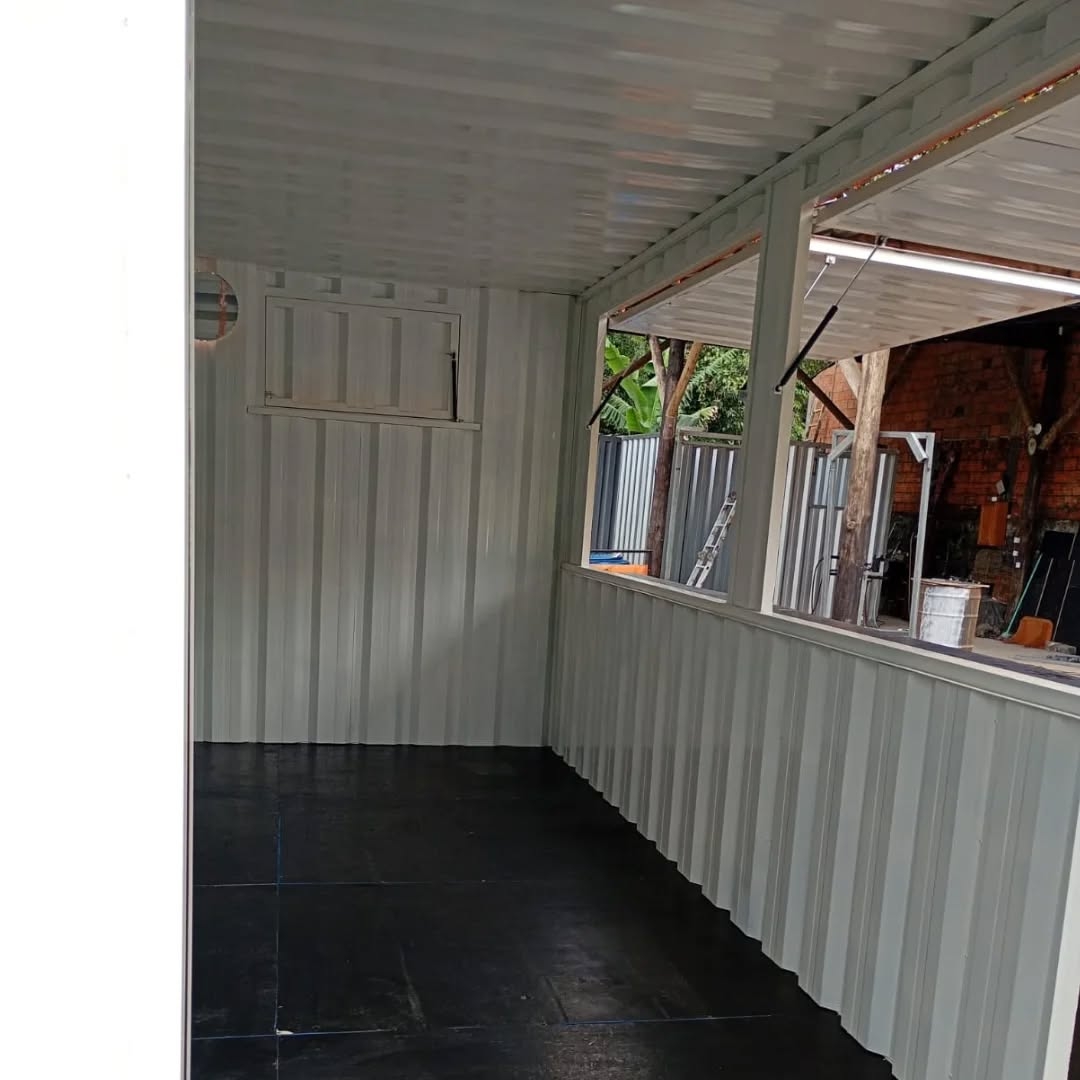 Portable Shipping Container Kiosk