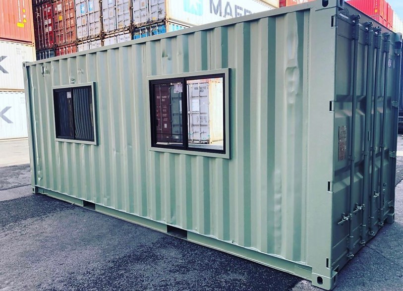 Modified Shipping Container Room