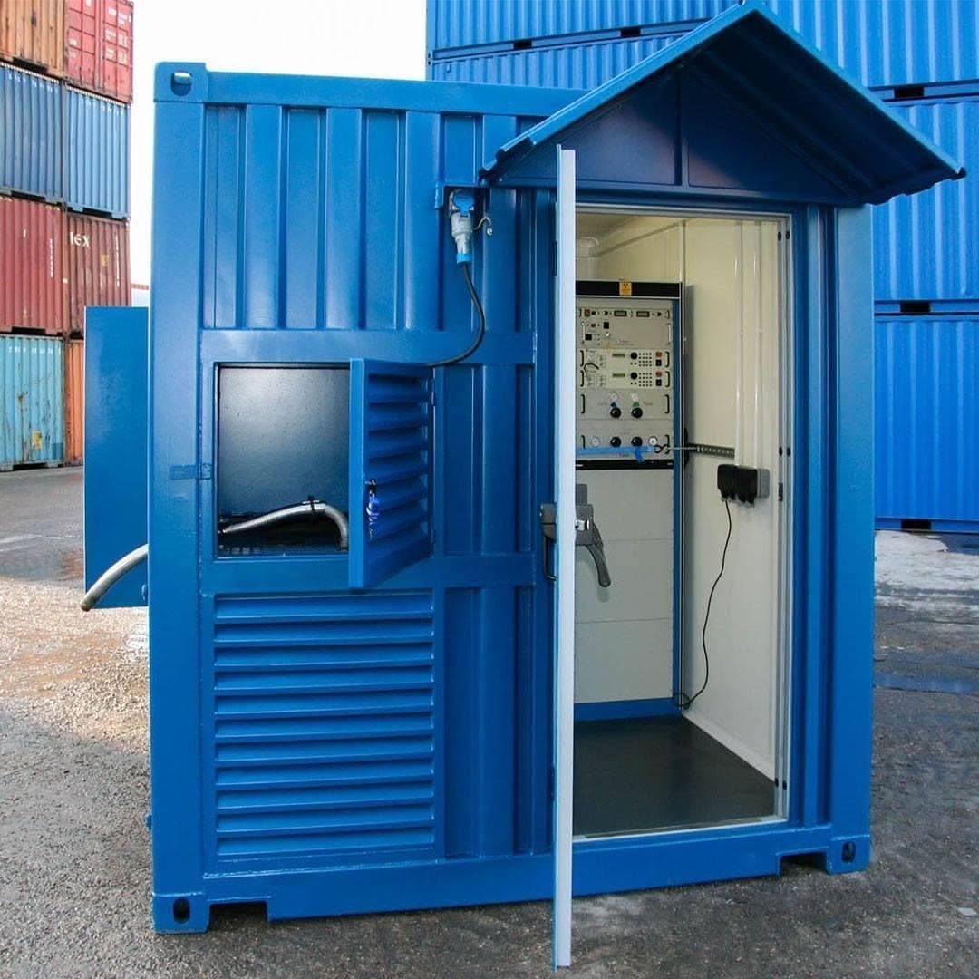 Industrial Container Control Room