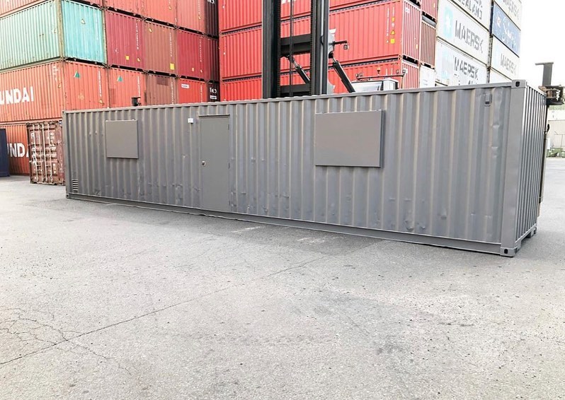 Modified Shipping Container Office