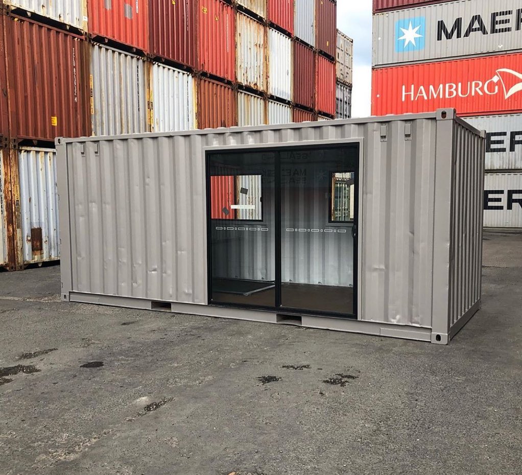 Modified Shipping Container Office