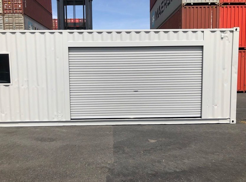 Converted Shipping Container Office