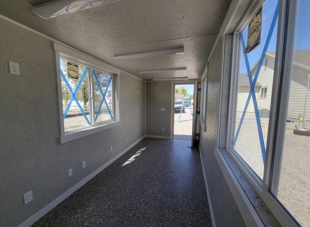 Converted Shipping Container Office