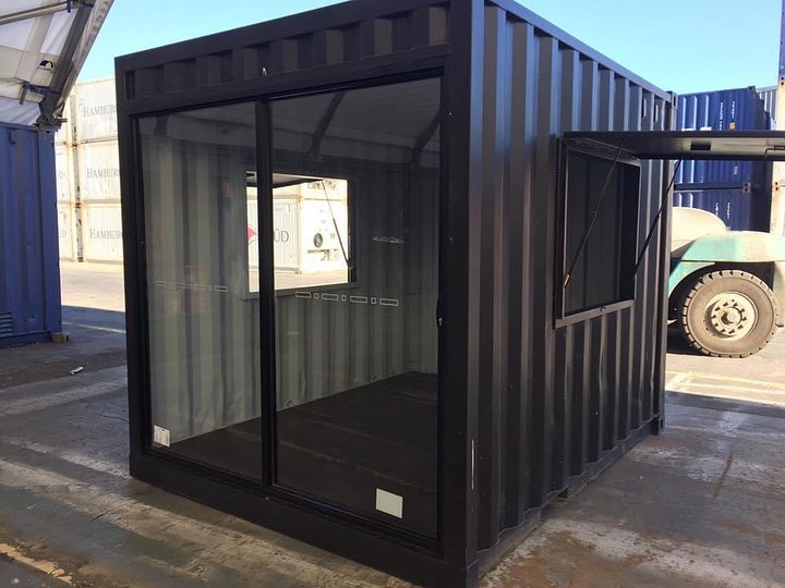 Compact Shipping Container Office