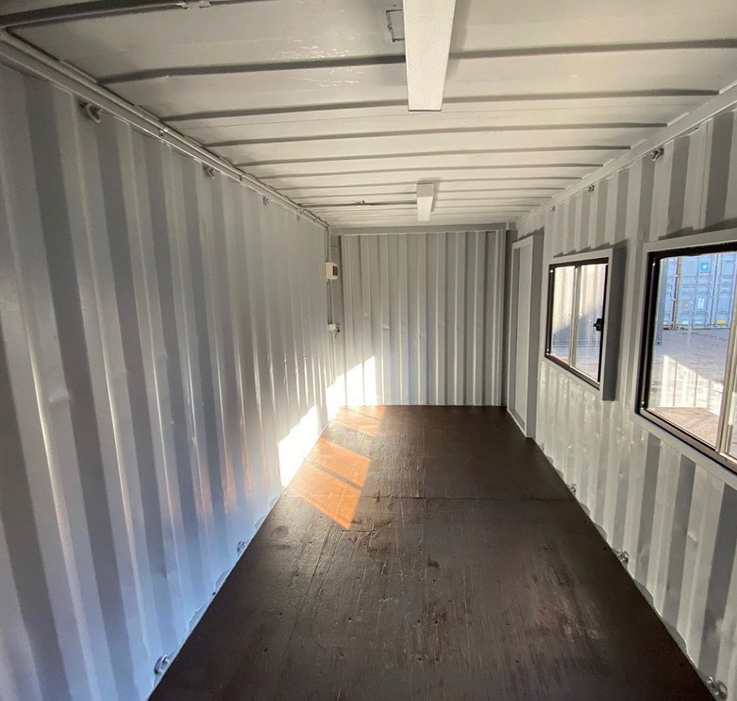 Modified Shipping Container Office