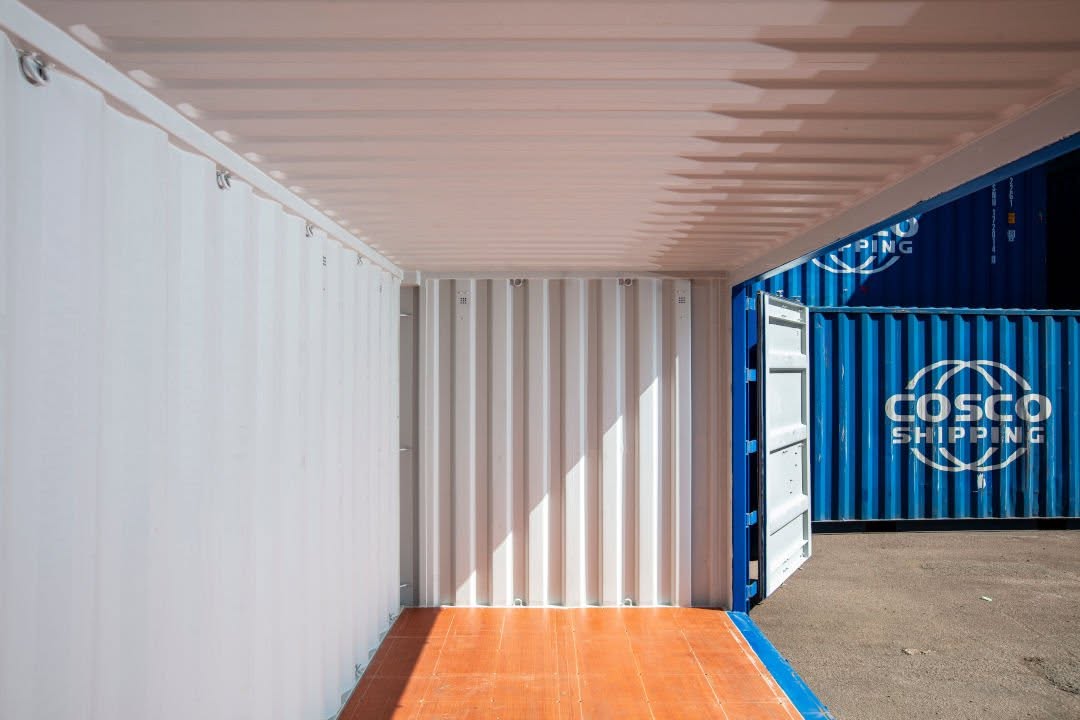 20ft Blue Shipping Container