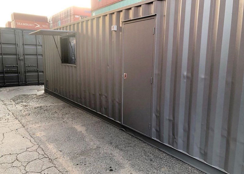 Modified Shipping Container Office