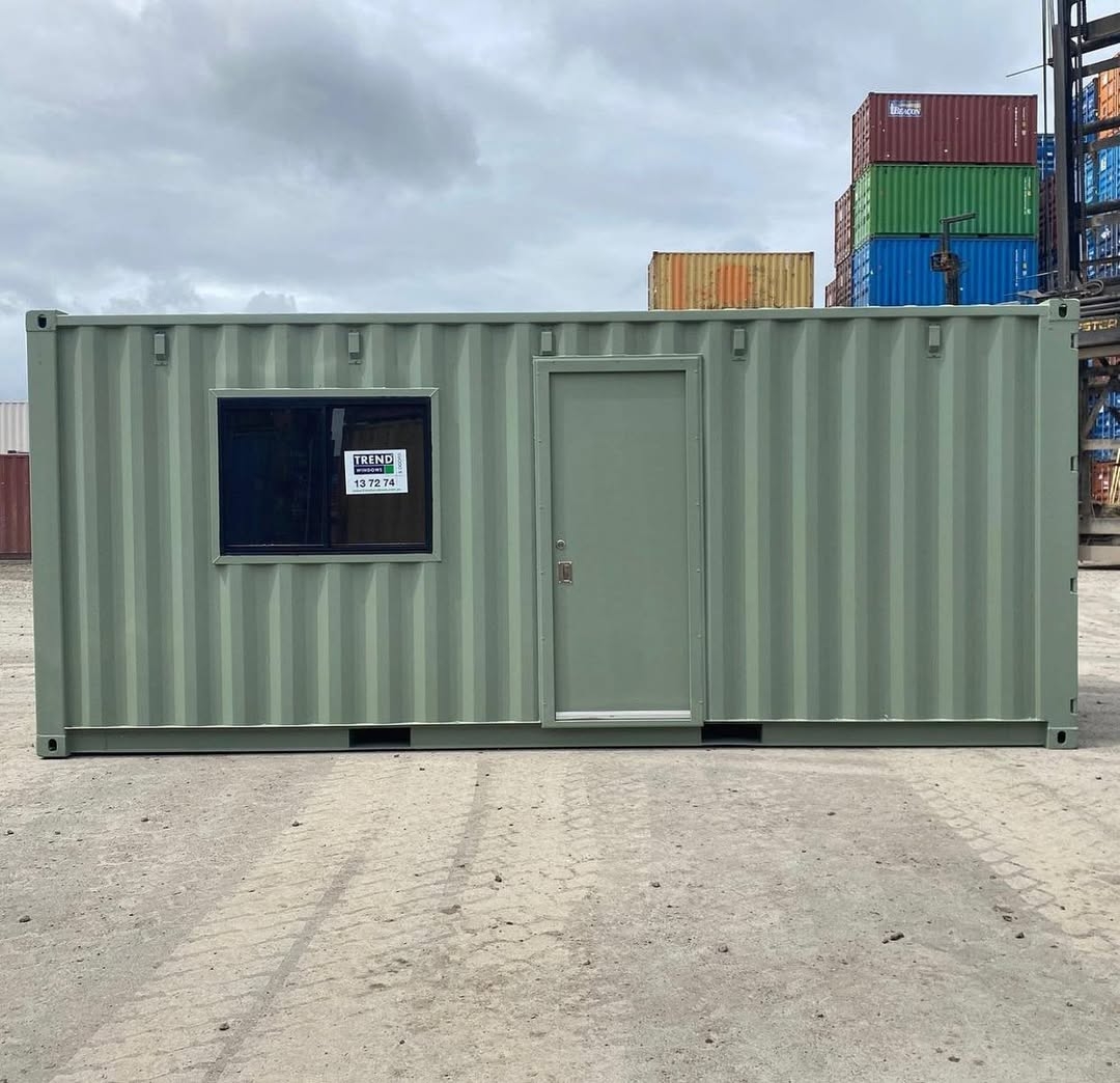 Converted Shipping Container Office