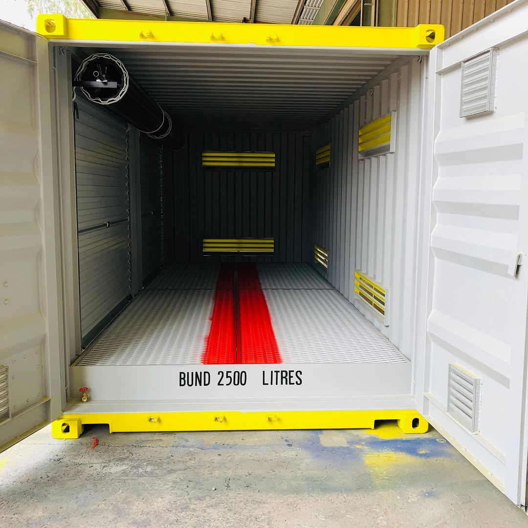Yellow Storage Container