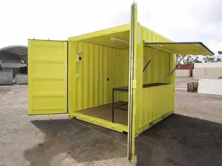 Pop-Up Container Kiosk