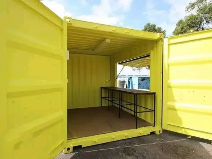 Pop-Up Container Kiosk