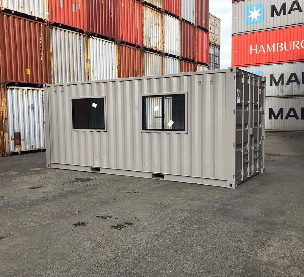 Modified Shipping Container Office