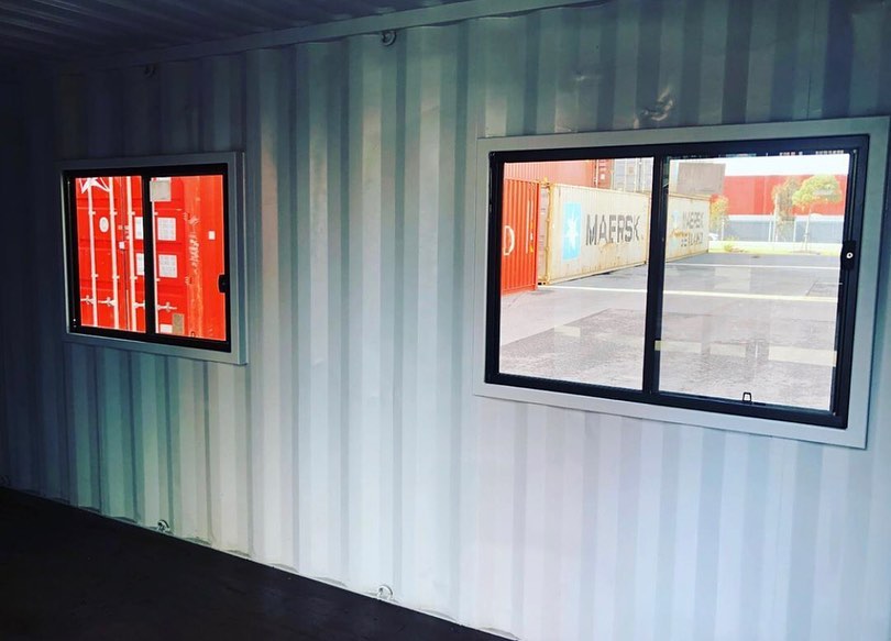 Modified Shipping Container Room