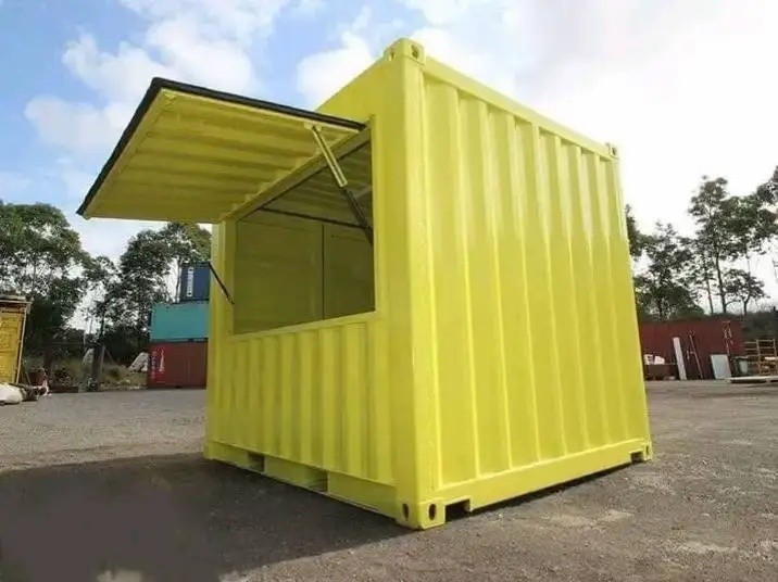 Pop-Up Container Kiosk