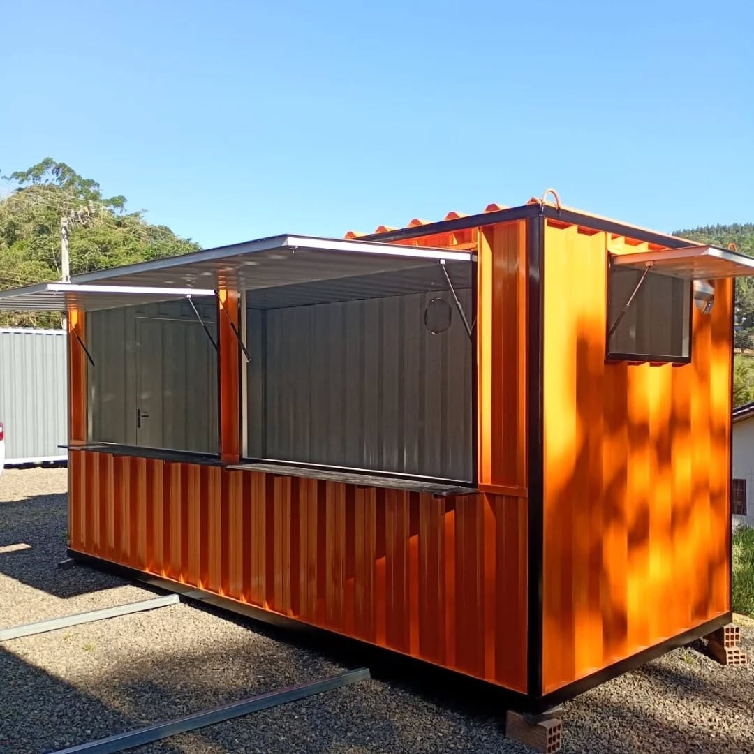 Portable Shipping Container Kiosk